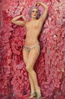 Bergere Prints: Lila Nicolska in Un Vent de Folie at the Folies Bergere, Par