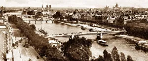 L'Ile Saint Louise, Paris, France, early 1900s