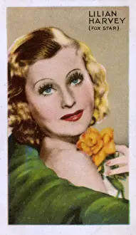 Lilian Prints: Lilian Harvey, Anglo-German actress and singer