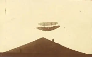 Lilienthal biplane glider