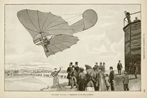 Birdmen Prints: Lilienthal in Flight