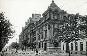 Nationale Prints: Lille, France - L'Ecole Nationale des Arts-et-Metiers