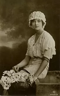 Images Dated 9th January 2012: Lillian Hall-Davies, British film actress