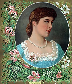 Necklace Collection: Lillie Langtry, British actress