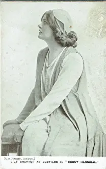 Upwards Prints: Lily Brayton in Count Hannibal, by Asche and Norreys Connell