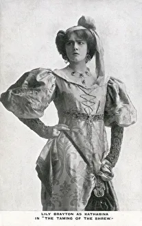 New items from The Michael Diamond Collection Gallery: Lily Brayton as Katharina in The Taming of the Shrew