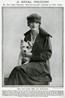Lily Gallery: Lily Elsie and dog