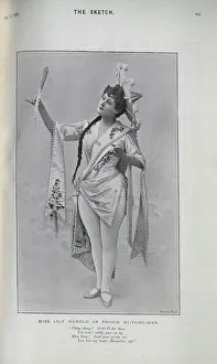 Drury Prints: Lily Harold, actress, Prince Mi Yung Man, Dick Whittington