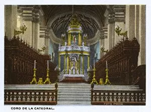 Lima Gallery: Lima - Peru - The Choir of the Cathedral