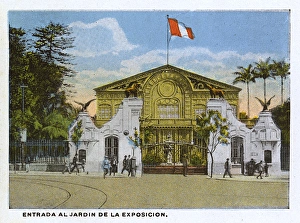 Lima Gallery: Lima - Peru - Grand Entrance to the Exhibition Gardens
