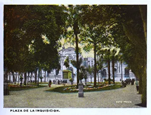 Images Dated 23rd May 2017: Lima - Peru - Plaza de la Inquisicion