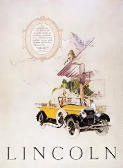LINCOLN 1925 ADVERT