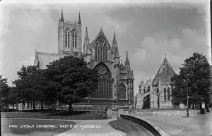 Stonework Prints: Lincoln Cathedral - East End