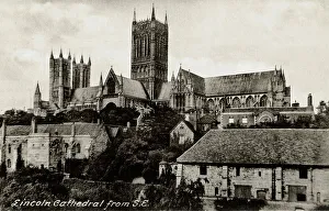 Lincoln Cathedral from the south-east