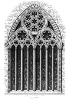 Details Prints: Lincoln Cathedral Window
