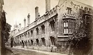 Crenellation Gallery: Lincoln College from Turl Street, Oxford
