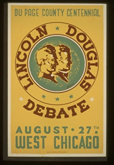 Lincoln Douglas debate Du Page County Centennial, August 27t Lincoln Douglas debate Du Page County Centennial, August 27t