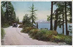 Tahoe Prints: Lincoln Highway, Lake Tahoe, Nevada, USA