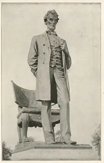 The Lincoln Statue, Lincoln Park, Chicago, USA