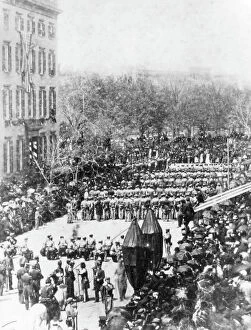 Images Dated 22nd June 2018: LINCOLN'S FUNERAL 1865