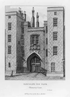 Chancery Prints: Lincolns Inn Gate