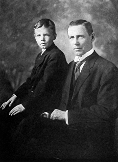 Images Dated 9th July 2012: Lindbergh (8) & Father