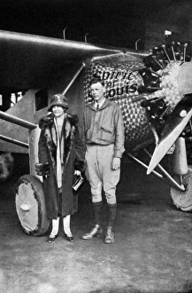 Images Dated 9th July 2012: Lindbergh, Louis & Mum