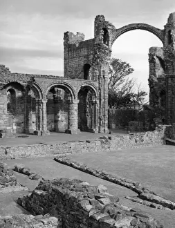 North Umberland Prints: Lindisfarne Priory