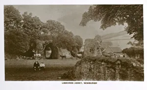 Pair Collection: Lindores Abbey, Newburgh, Scotland