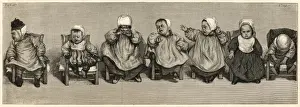 Scream Prints: A line of crying babies