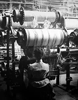 Linen manufacture, Drawing