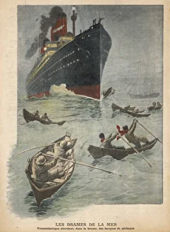 Visibility Gallery: Liner and Fishing Boats