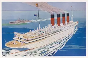 Withdrawn Prints: LINER MAURETANIA