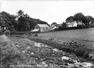 Steep Prints: A Lint Hole, Showing Flax in Steep, Toome Co. Antrim