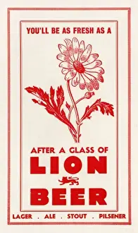 Lion Beer advertisement