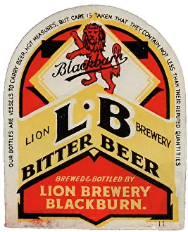 Bitter Prints: Lion Brewery Bitter Beer