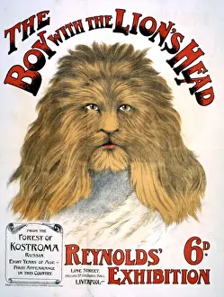 Freak Prints: Lion headed boy