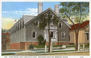 Images Dated 28th November 2011: Lion House - Salt Lake City, Utah - USA