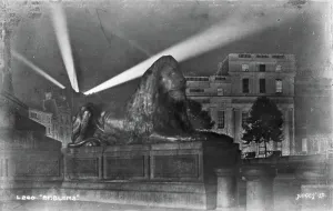 Beams Prints: The Lion at Night