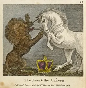Rhymes Prints: The Lion & the Unicorn