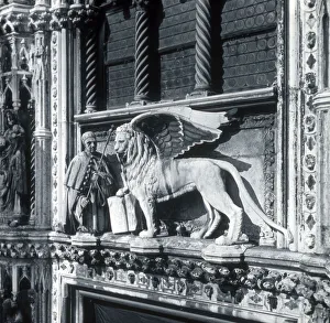 Images Dated 7th May 2021: The Lion of Venice, Italy