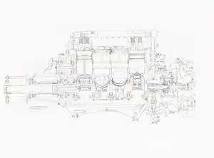 Lion VIID E91, engineering drawing