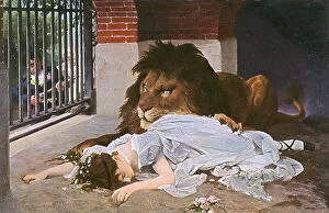 Images Dated 5th August 2016: The Lions Bride by Gabriel Cornelius Ritter von Max