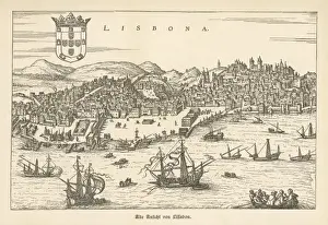 Lisbon Prints: Lisbon Circa 1600