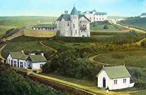 Lisdoonvarna, County Clare, Ireland, hand coloured photo