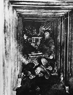 WWI Soldiers Gallery: Listening post WWI