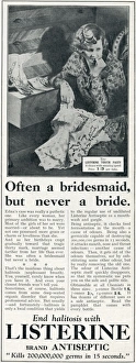 Images Dated 6th January 2017: Listerine advertisement, 1930