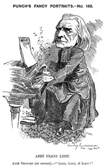 Liszt Prints: Liszt Caricature