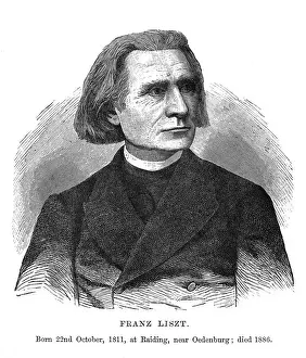 Liszt Prints: Liszt Engraving