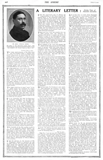 Images Dated 20th March 2012: A Literary Letter - 70th anniversary of illustrated journali